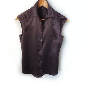 J. Crew Button Down 100% Silk Blouse